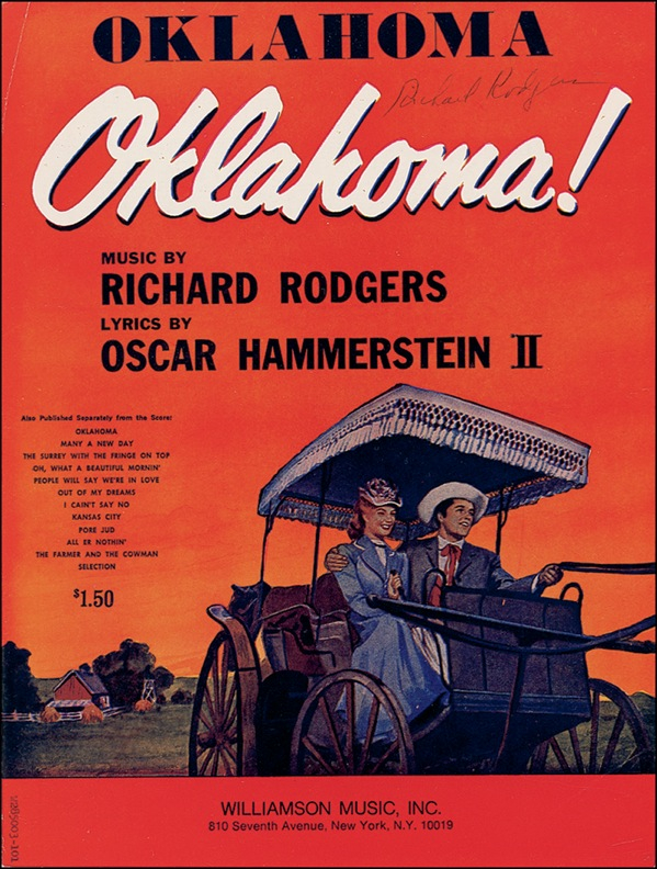 Lot 845 Richard Rodgers Sheet Music