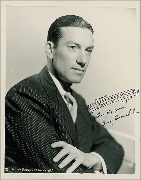 Lot 750 Hoagy Carmichael Signed Photograph
