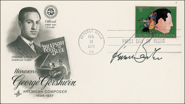 Lot 739 Irving Berlin First Day Cover