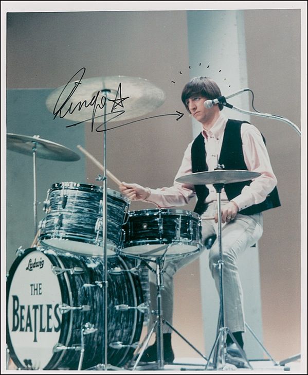 Lot 735 Beatles: Starr, Ringo Signed Photograph