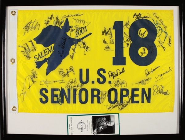Lot 1377 Golf: U. S. Senior Open Golf Flag