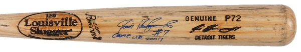 Lot 1497 Ivan Rodriguez Baseball Bat