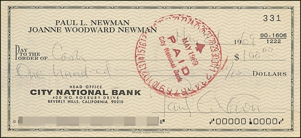 Lot 1142 Paul Newman and Joanne Woodward Group Lot