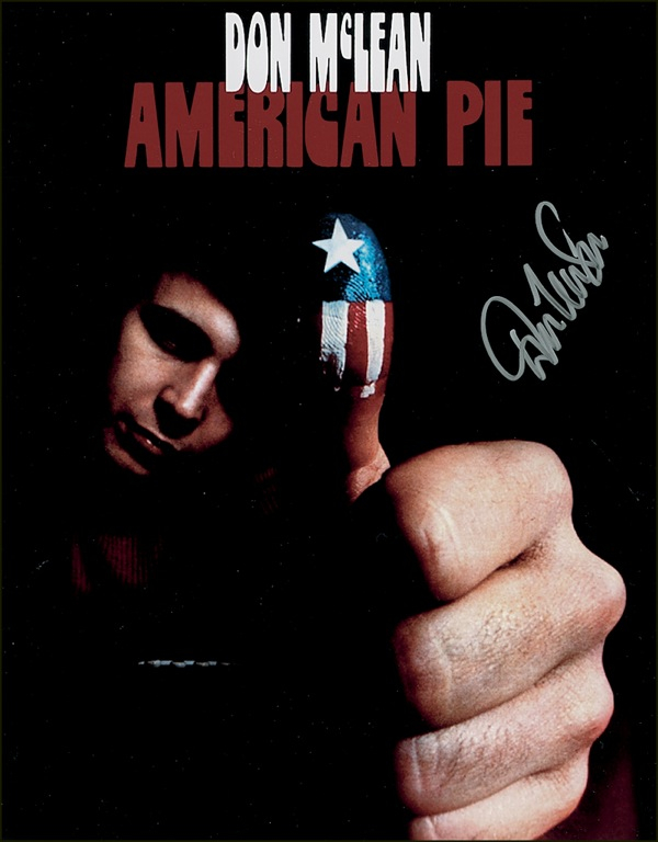 Lot 818 Don McLean Signed Photograph