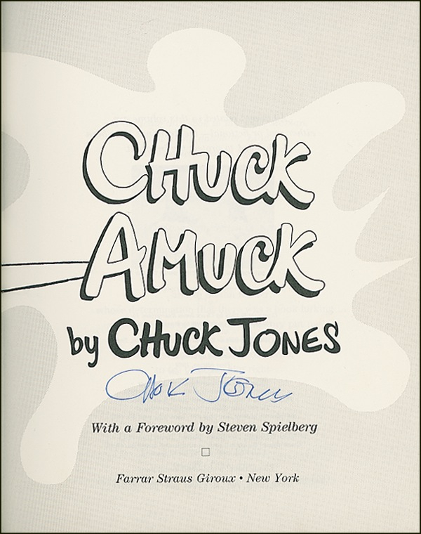 Lot 683 Chuck Jones Book