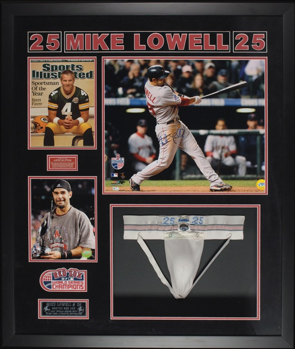 Lot 1423 Mike Lowell: Thanks for your “support”