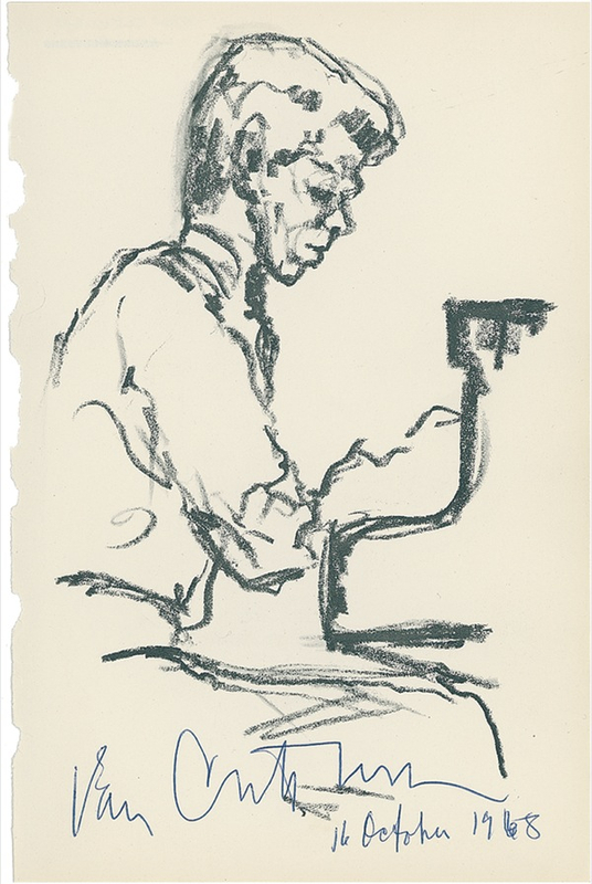 Lot 757 Van Cliburn Print