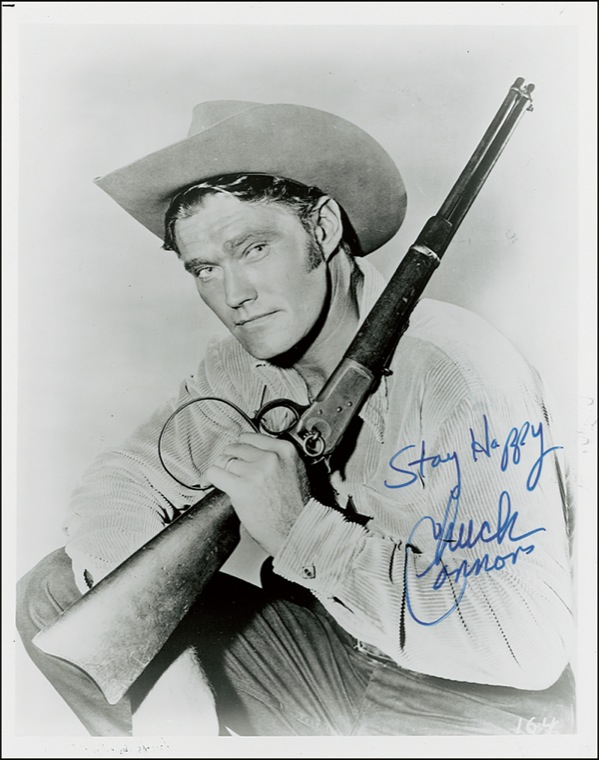Lot 970 Chuck Connors Signed Photograph