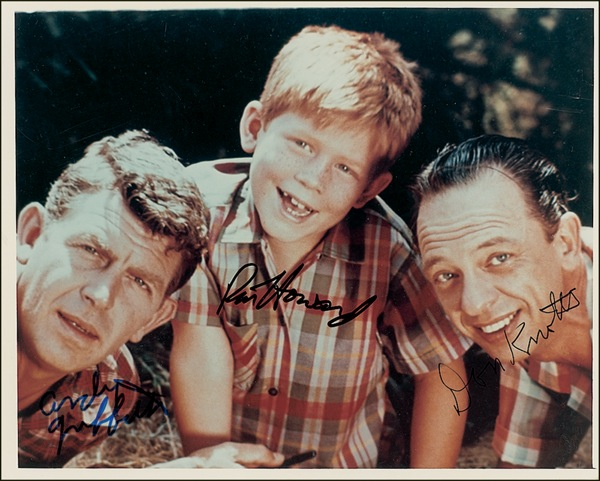 Lot 908 Andy Griffith Show Signed Photograph