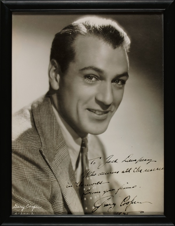 Lot 973 Gary Cooper