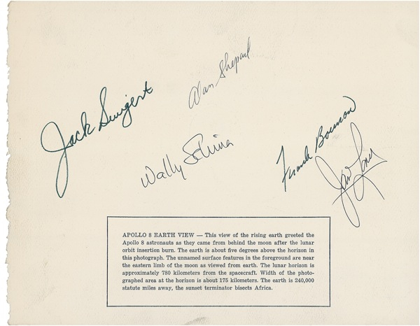 Lot 416 Apollo 8 Photograph Folder