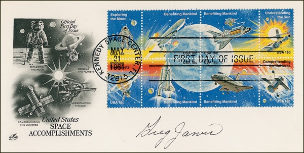 Lot 491 Greg Jarvis First Day Cover