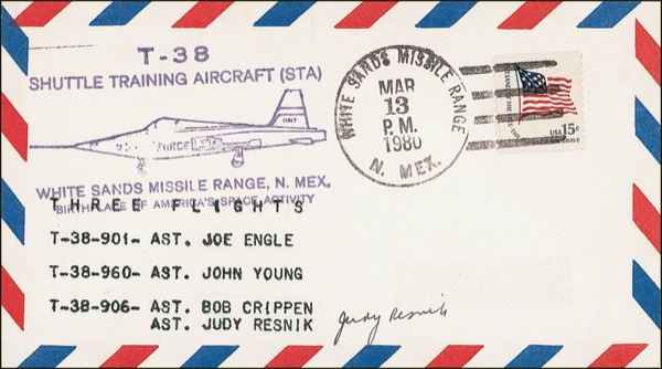 Lot 509 Judy Resnik Commemorative Cover