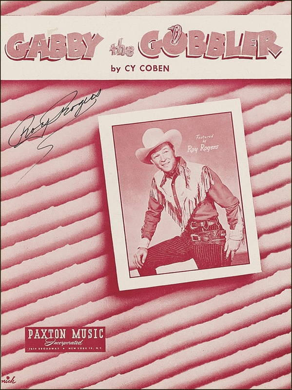 Lot 1172 Roy Rogers and Dale Evans Group Lot