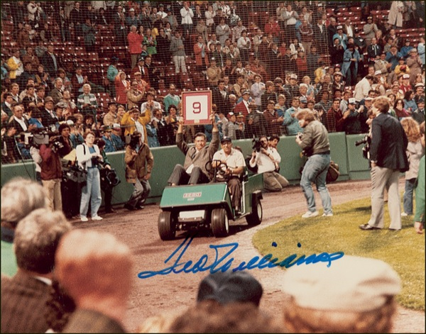 Lot 1554 Ted Williams Signed Photograph
