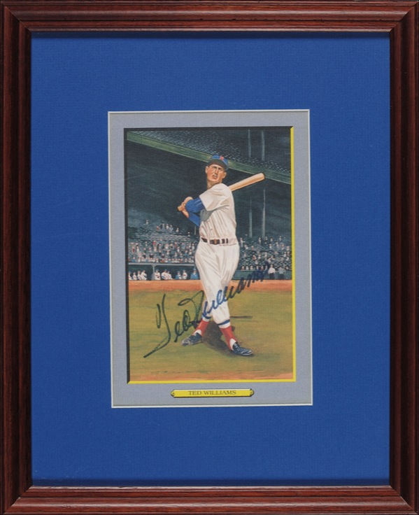 Lot 1555 Ted Williams Perez-Steele Card