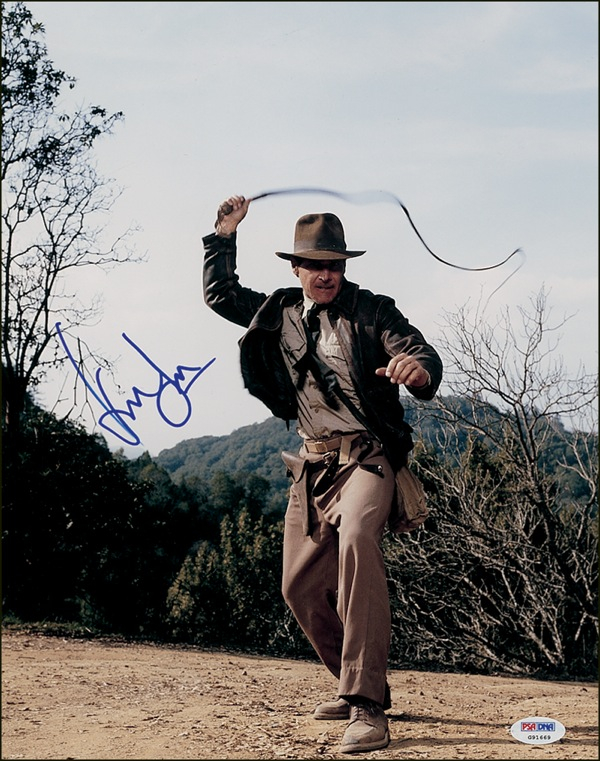 Lot 1019 Harrison Ford Signed Photograph