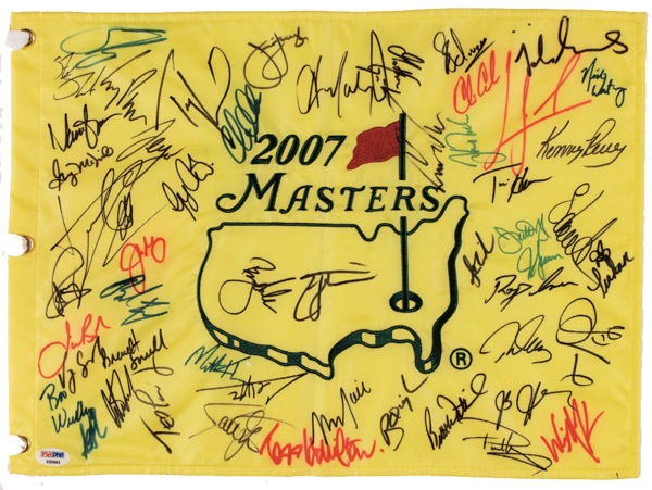 Lot 1374 Golf: Masters Golf Flag