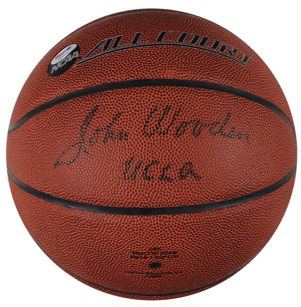 Lot 1559 John Wooden Basketball