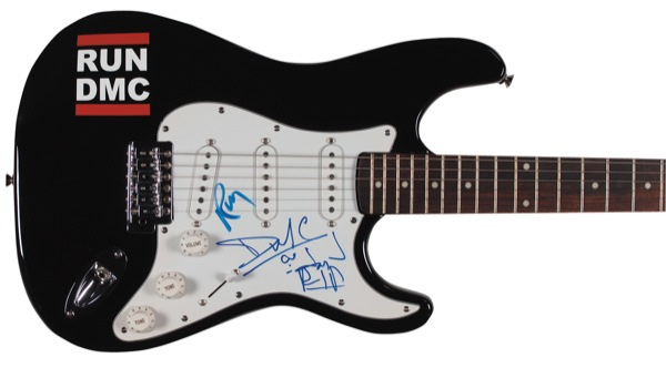 Lot 849 Run DMC Guitar
