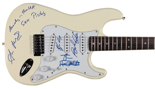 Lot 852 Sex Pistols Guitar