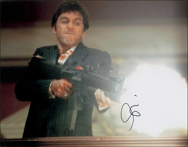 Lot 1150 Al Pacino Signed Photograph