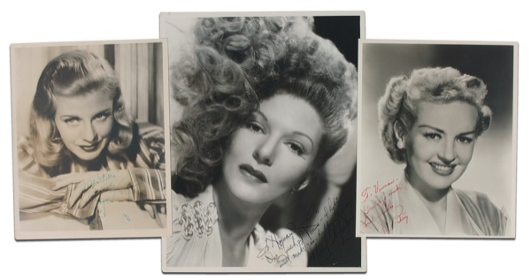 Lot 1077 Hollywood Starlets Group Lot