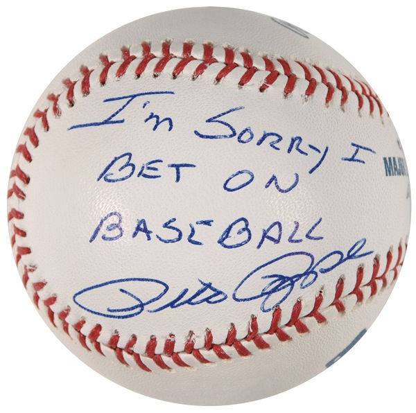 Lot 1503 Pete Rose Baseball
