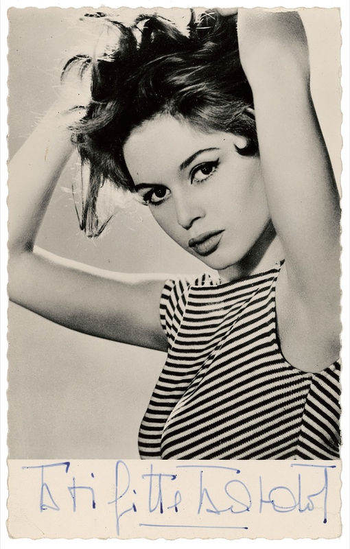 Lot 925 Brigitte Bardot Signed Photograph