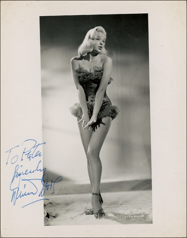 Lot 1000 Diana Dors Signed Photograph