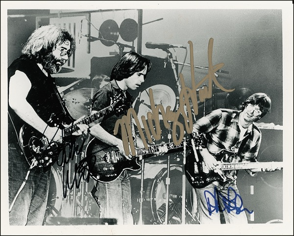 Lot 781 Grateful Dead Signed Photograph