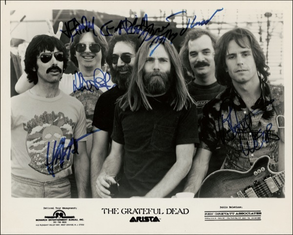 Lot 782 Grateful Dead Signed Photograph