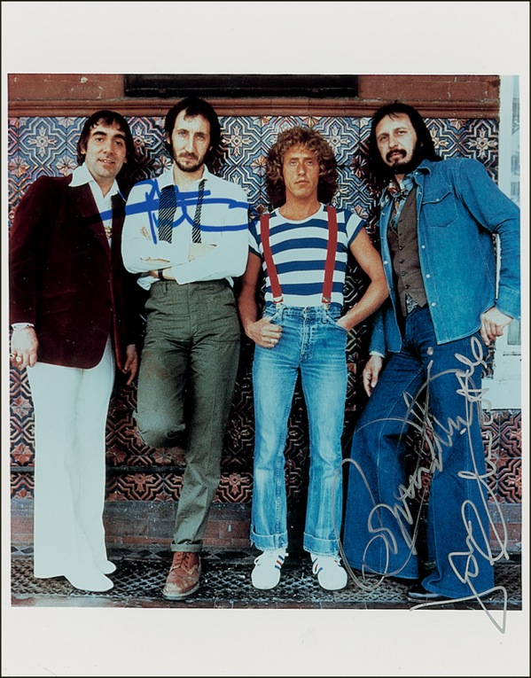 Lot 877 The Who Signed Photograph