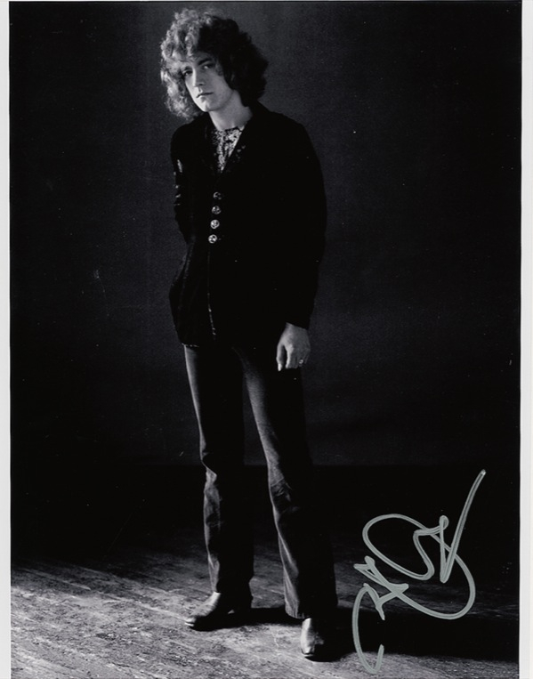 Lot 803 Led Zeppelin: Plant, Robert Signed Photograph