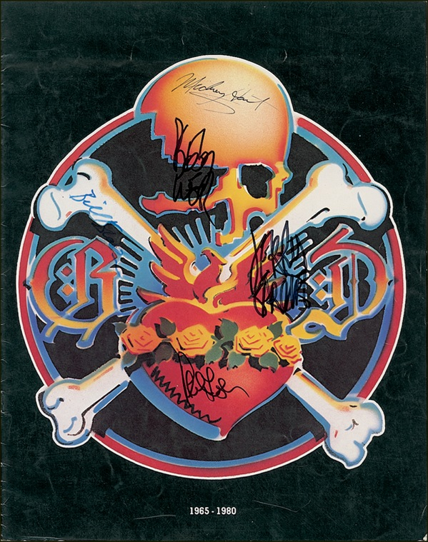 Lot 783 Grateful Dead Program