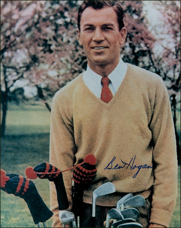 Lot 1396 Ben Hogan Signed Photograph