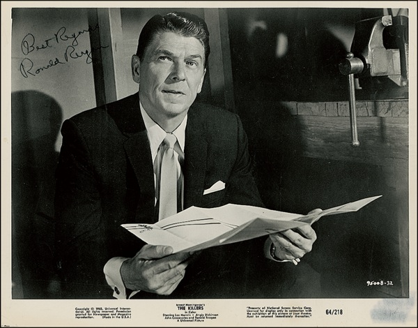 Lot 105 Ronald Reagan Signed Photograph