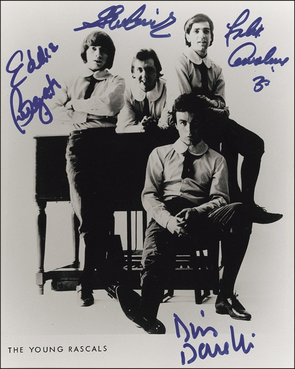 Lot 892 Young Rascals Signed Photograph