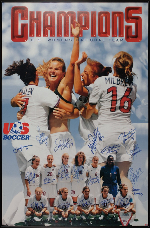Lot 1529 USA Women?s Soccer Poster