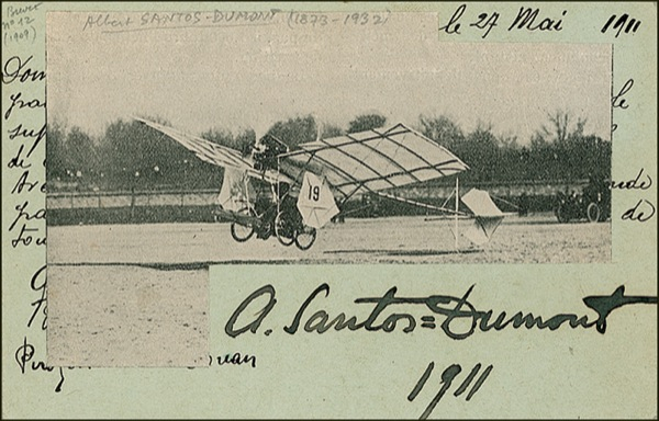 Lot 470 Alberto Santos Dumont Signature