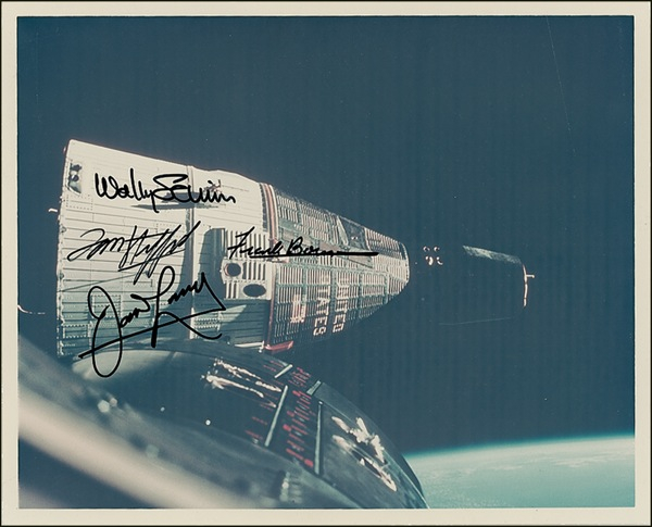 Lot 480 Gemini Astronauts Signed Photograph