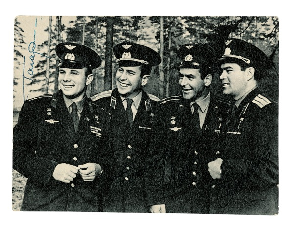 Lot 467 Cosmonauts Signed Photograph