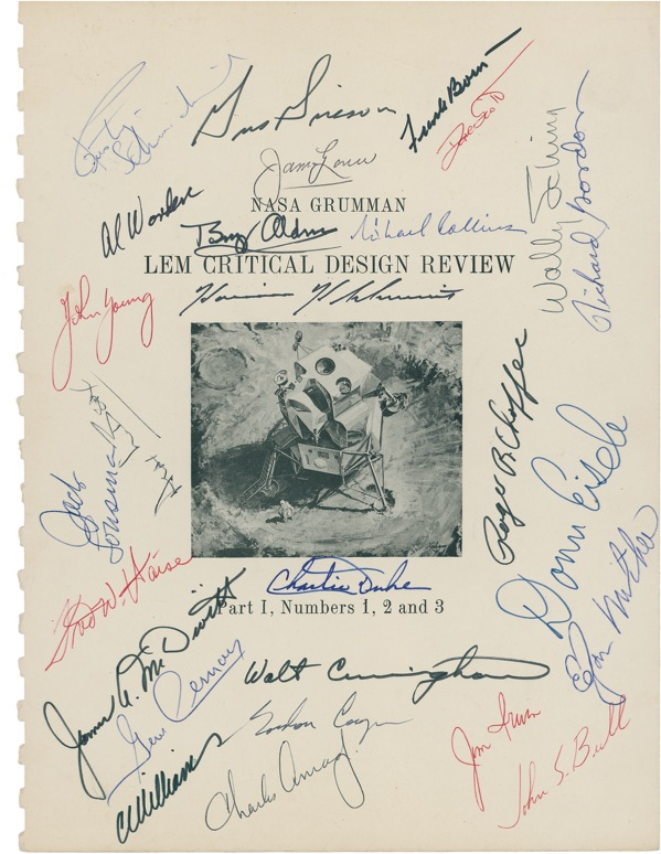 Lot 437 Apollo Astronauts: Including ten moonwalkers and the scarce Clifton Williams