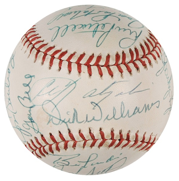 Lot 1315 Boston Red Sox Baseball
