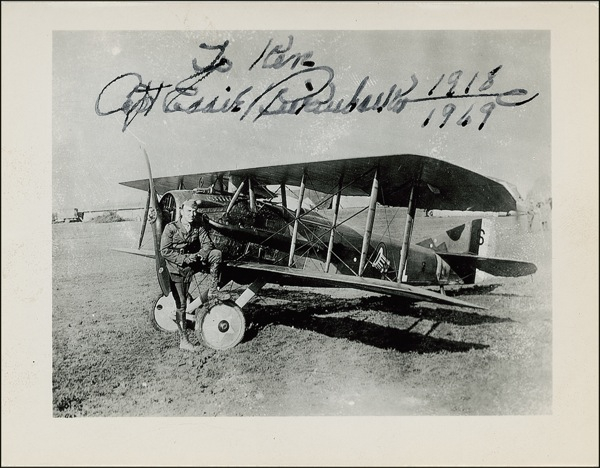 Lot 385 Eddie Rickenbacker Signed Photograph