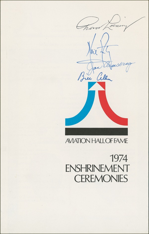 Lot 448 Neil Armstrong Program