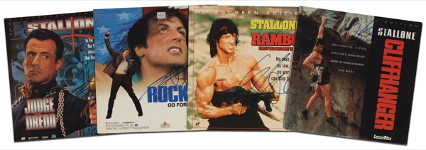 Lot 1190 Sylvester Stallone Group Lot