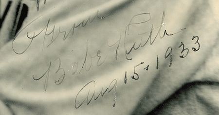 Lot #1509 Babe Ruth - Image 3