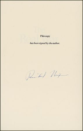Lot #86 Richard Nixon Book - Image 1