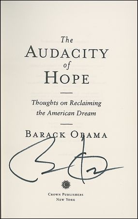 Lot #273 Barack Obama Book - Image 1